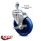 Service Caster 5 Inch Solid Polyurethane Wheel Swivel 12mm Threaded Stem Caster with Brake SCC-TS20S514-SPUS-TLB-M1215 - alternate 2